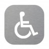 Plaque de porte signalétique handicapé