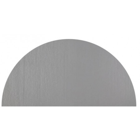 Plaque inox brut 304L - plaque de protection cercle coupé