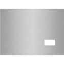 plaque aluminium brossé anti-traces sur mesure 1 trou