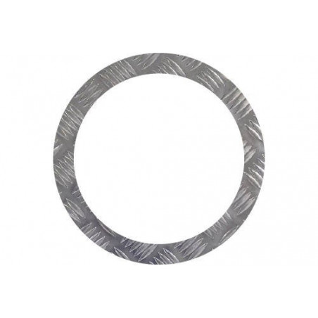 rondelle aluminium damier sur mesure