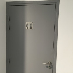 Plaque de porte wc femme homme