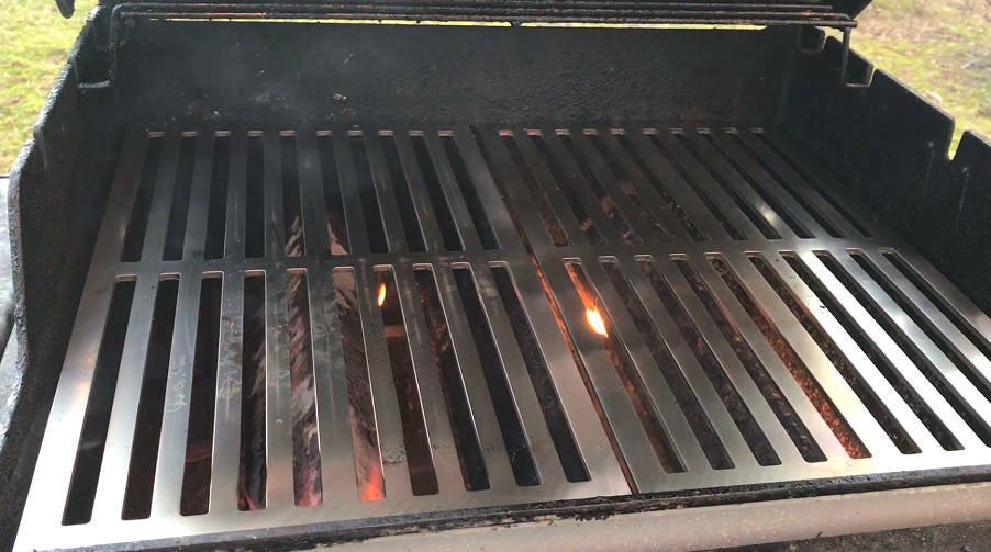 grille inox pour barbecue