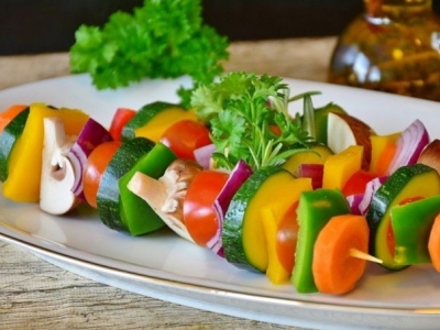 Les recettes du vendredi : Barbecue spécial végétarien - Brochettes de légumes